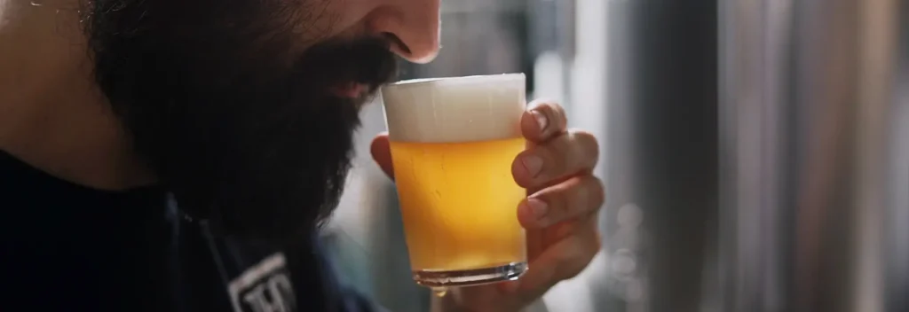 tcb staff smelling beer